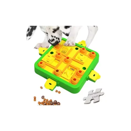 DUDULOVY Dog Puzzle Toys, Level 3 in 1 Puzzle Toys for Dogs Mental Stimulation, Dog Treat Puzzle Feeder Interactive Dog Toys for Boredom and Stimulating, Dog Enrichment Toys Small Medium Large Dog